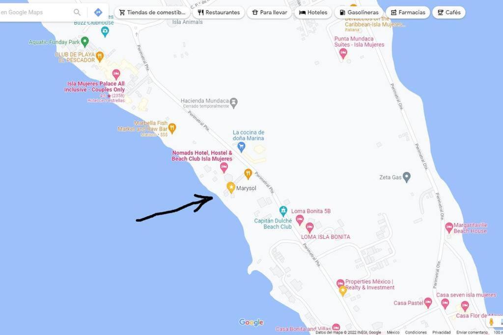 Marysol Great Views Beachfront Next To Nomads D3 إيسلا موخيريس المظهر الخارجي الصورة